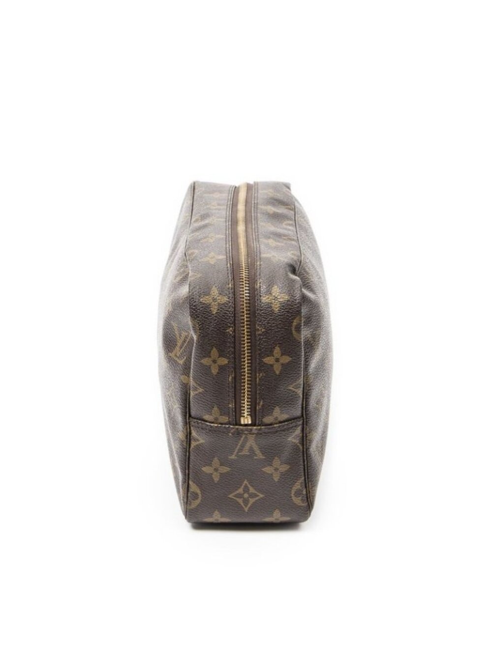 ★SOLD★ Louis Vuitton Toiletries Pouch Brown Monogram Canvas - Picture 3 of 10